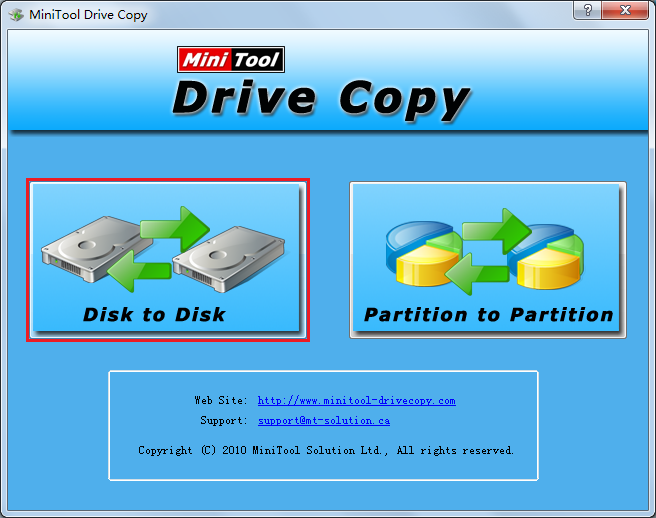 Clone hard drive