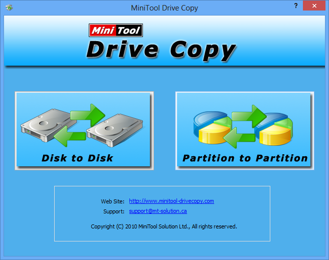 Copy hard drive to another