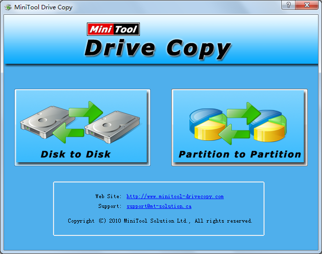 It is possible for users to copy hard drive to new hard drive without