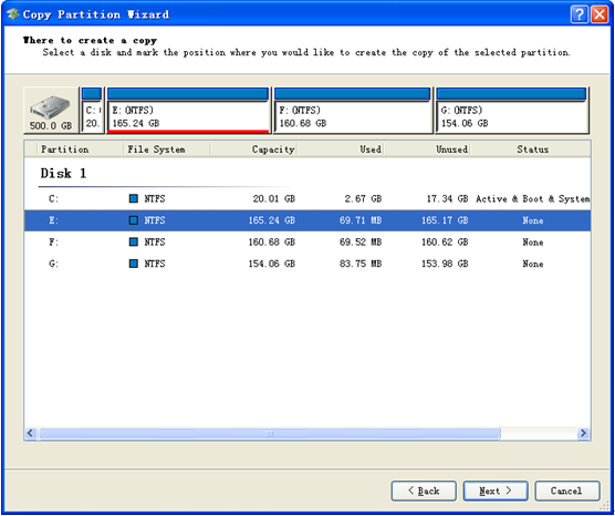copy-ntfs-partition-in-xp-pro-select-target-partition