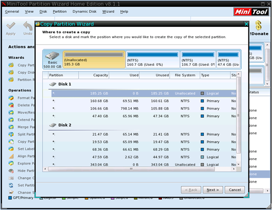 copy-partition-select-unallocated-space