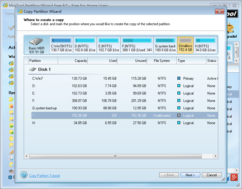 clone-partition-select-unallocated-space-to-save-backup