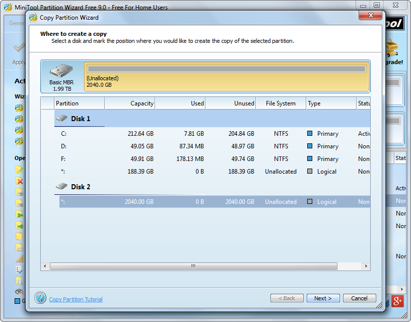 move-data-to-safe-disk-select-unallocated-space-to-save-source-data