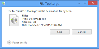 file too lager